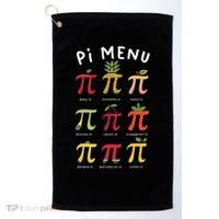 Pie Menu Funny Pi Day Pi 3 Golf Towel thumb 0