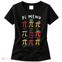 Pie Menu Funny Pi Day Pi 3 Women's T-Shirt thumb 0