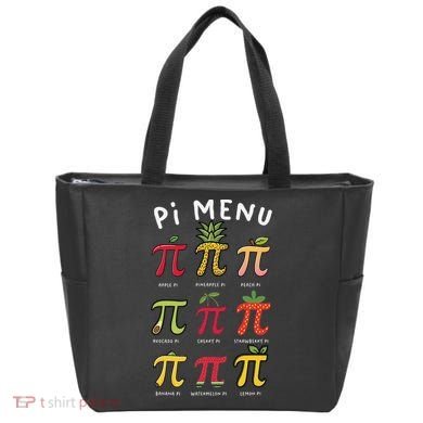 Pie Menu Funny Pi Day Pi 3 Tote Bag