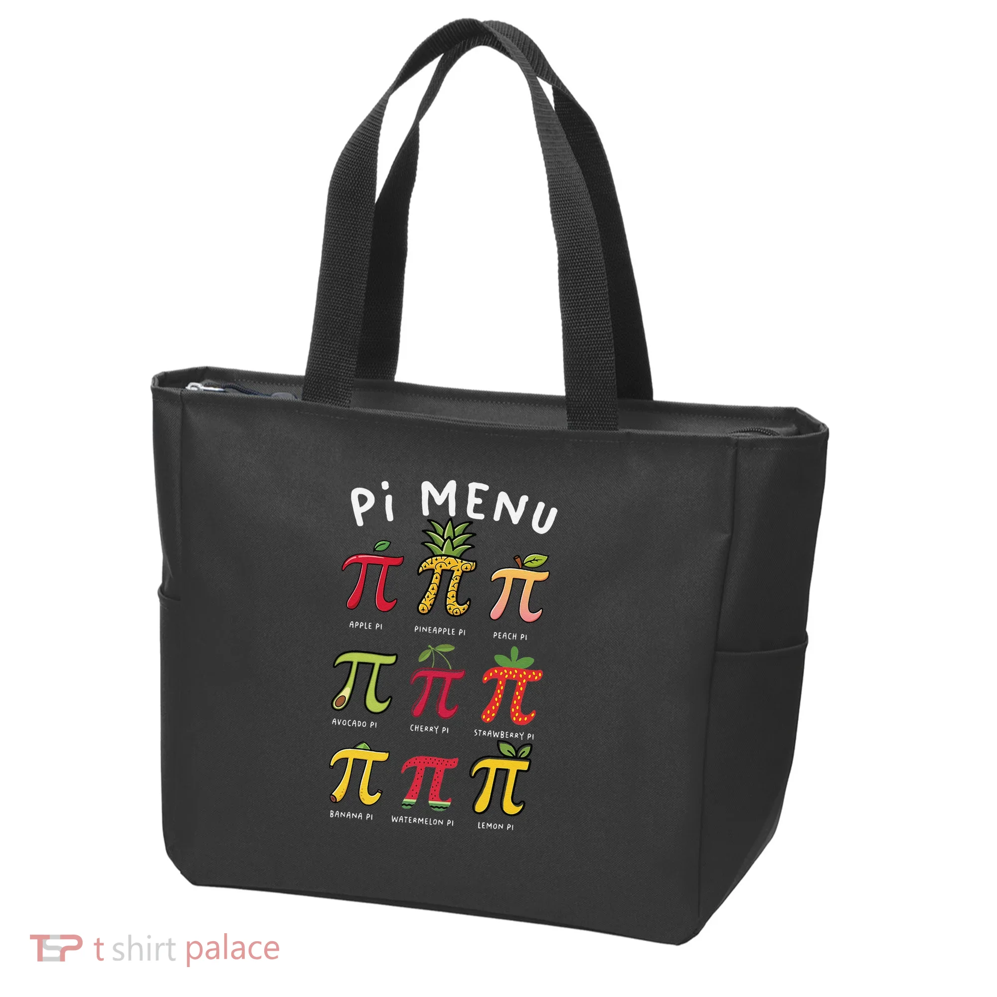 Pie Menu Funny Pi Day Pi 3 Tote Bag