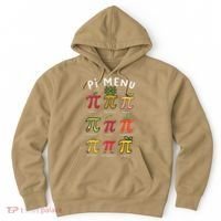 Pie Menu Funny Pi Day Pi 3 Hoodie thumb 0