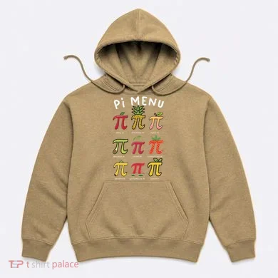 Pie Menu Funny Pi Day Pi 3 Hoodie