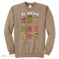 Pie Menu Funny Pi Day Pi 3 Sweatshirt thumb 0