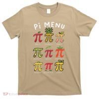 Pie Menu Funny Pi Day Pi 3 T-Shirt thumb 0