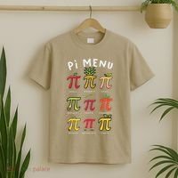 Pie Menu Funny Pi Day Pi 3 T-Shirt thumb 2