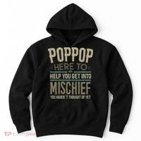 Poppop Mischief From Grandchildren Fathers Day Poppop Hoodie thumb 0