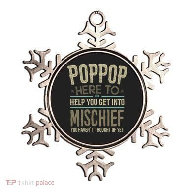 Poppop Mischief From Grandchildren Fathers Day Poppop Ornament