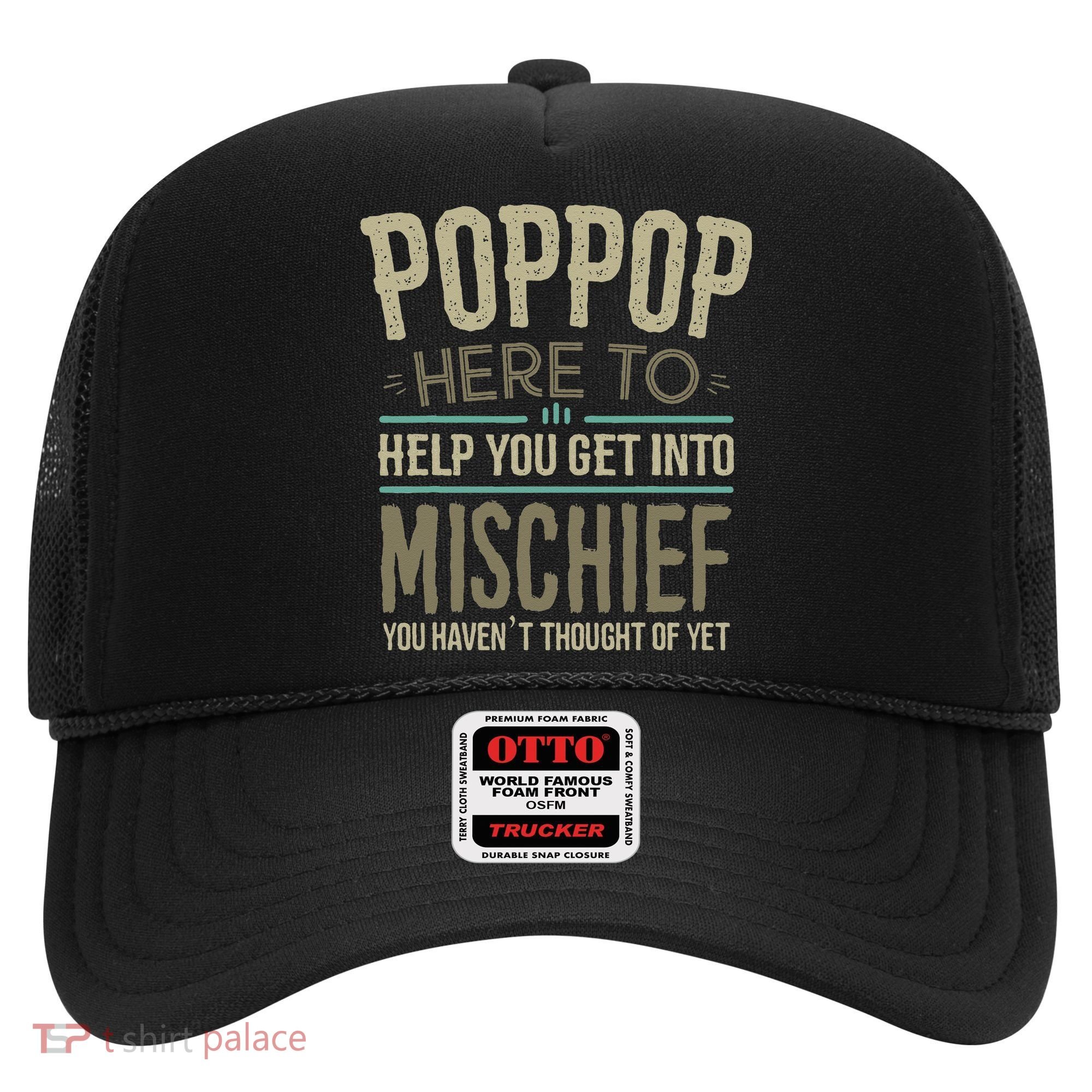 Poppop Mischief From Grandchildren Fathers Day Poppop Hat