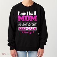 Paintball Mom Funny Mothers Day Gift Women's Sweatshirt thumb 0