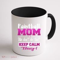 Paintball Mom Funny Mothers Day Gift Coffee Mug thumb 1