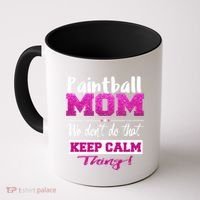 Paintball Mom Funny Mothers Day Gift Coffee Mug thumb 0