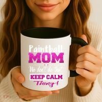 Paintball Mom Funny Mothers Day Gift Coffee Mug thumb 3