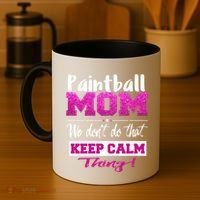 Paintball Mom Funny Mothers Day Gift Coffee Mug thumb 4