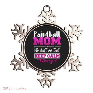 Paintball Mom Funny Mothers Day Gift Ornament
