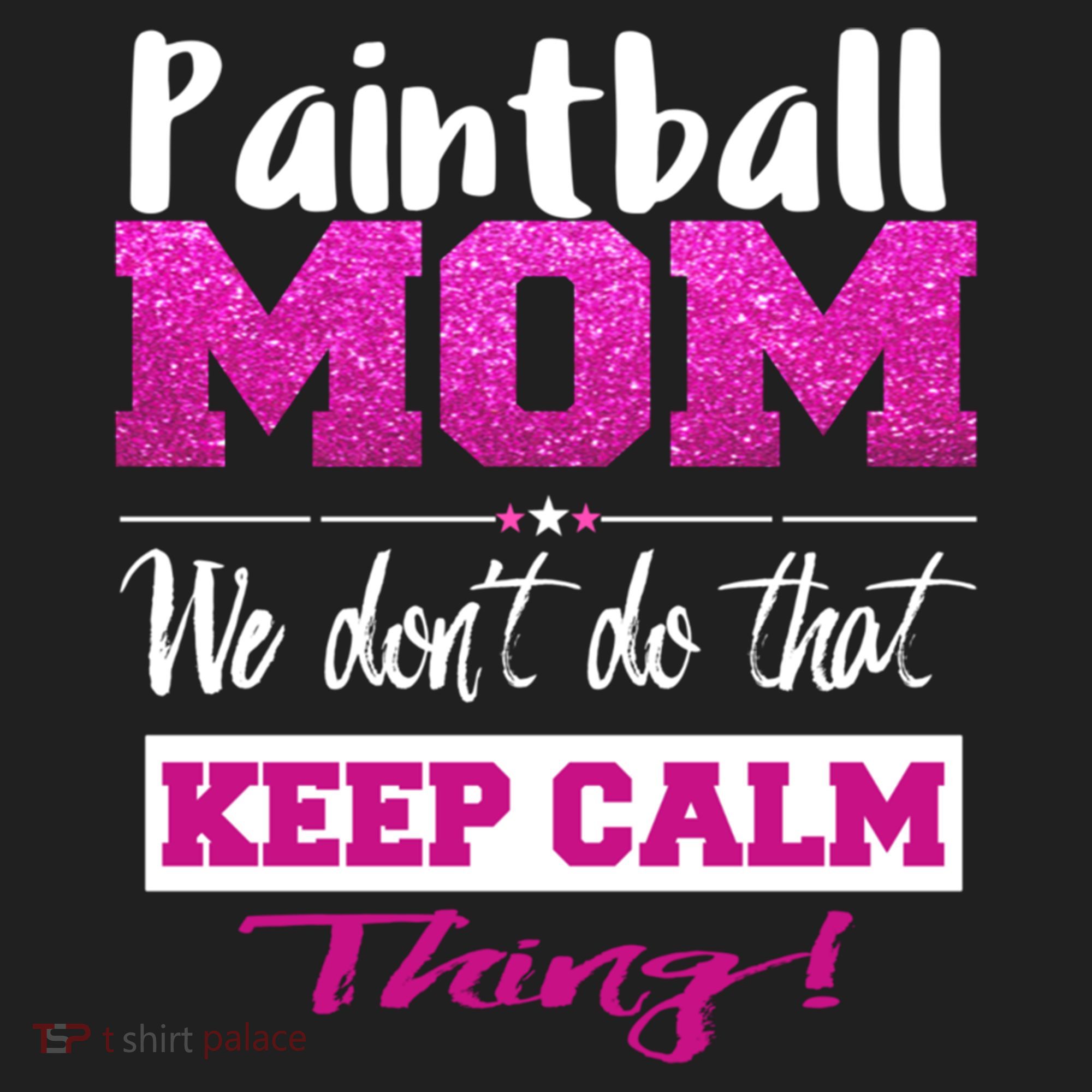 Paintball Mom Funny Mothers Day Gift Golf Towel