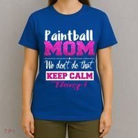 Paintball Mom Funny Mothers Day Gift T-Shirt thumb 4