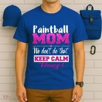 Paintball Mom Funny Mothers Day Gift T-Shirt thumb 6