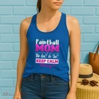 Paintball Mom Funny Mothers Day Gift Women's Tank Top thumb 2