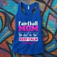 Paintball Mom Funny Mothers Day Gift Women's Tank Top thumb 3