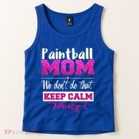 Paintball Mom Funny Mothers Day Gift Tank Top thumb 2