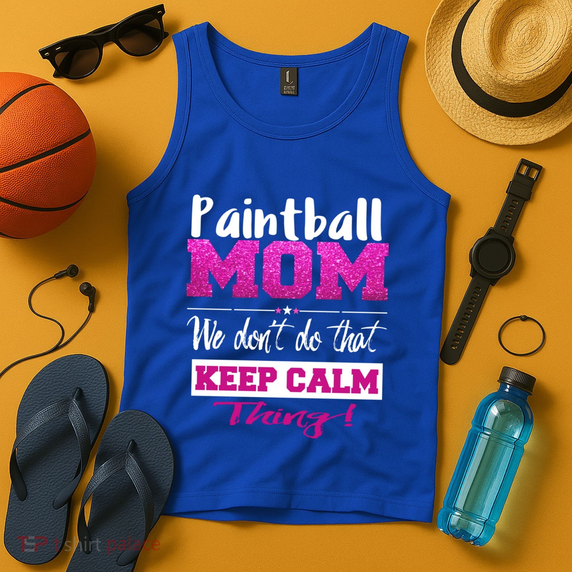 Paintball Mom Funny Mothers Day Gift Tank Top