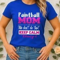 Paintball Mom Funny Mothers Day Gift Women's T-Shirt thumb 2