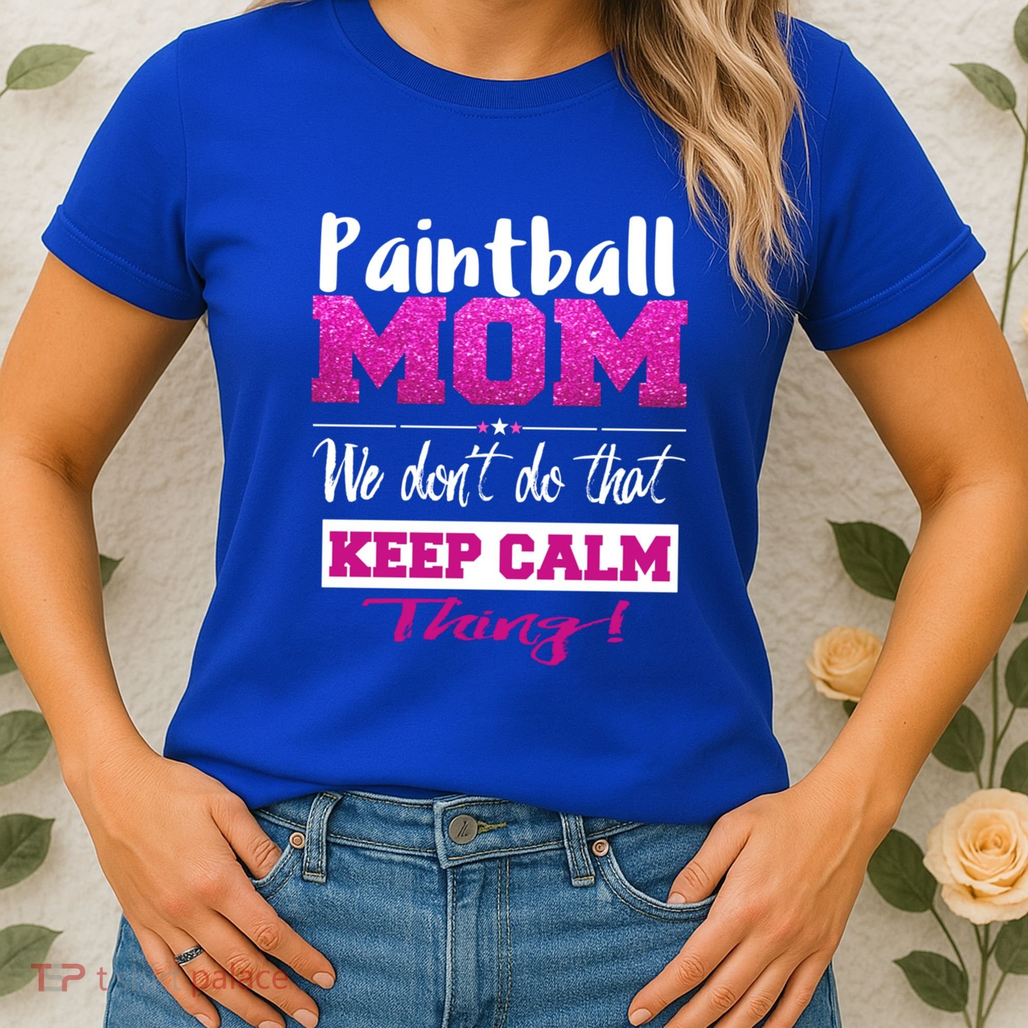 Paintball Mom Funny Mothers Day Gift Women's T-Shirt