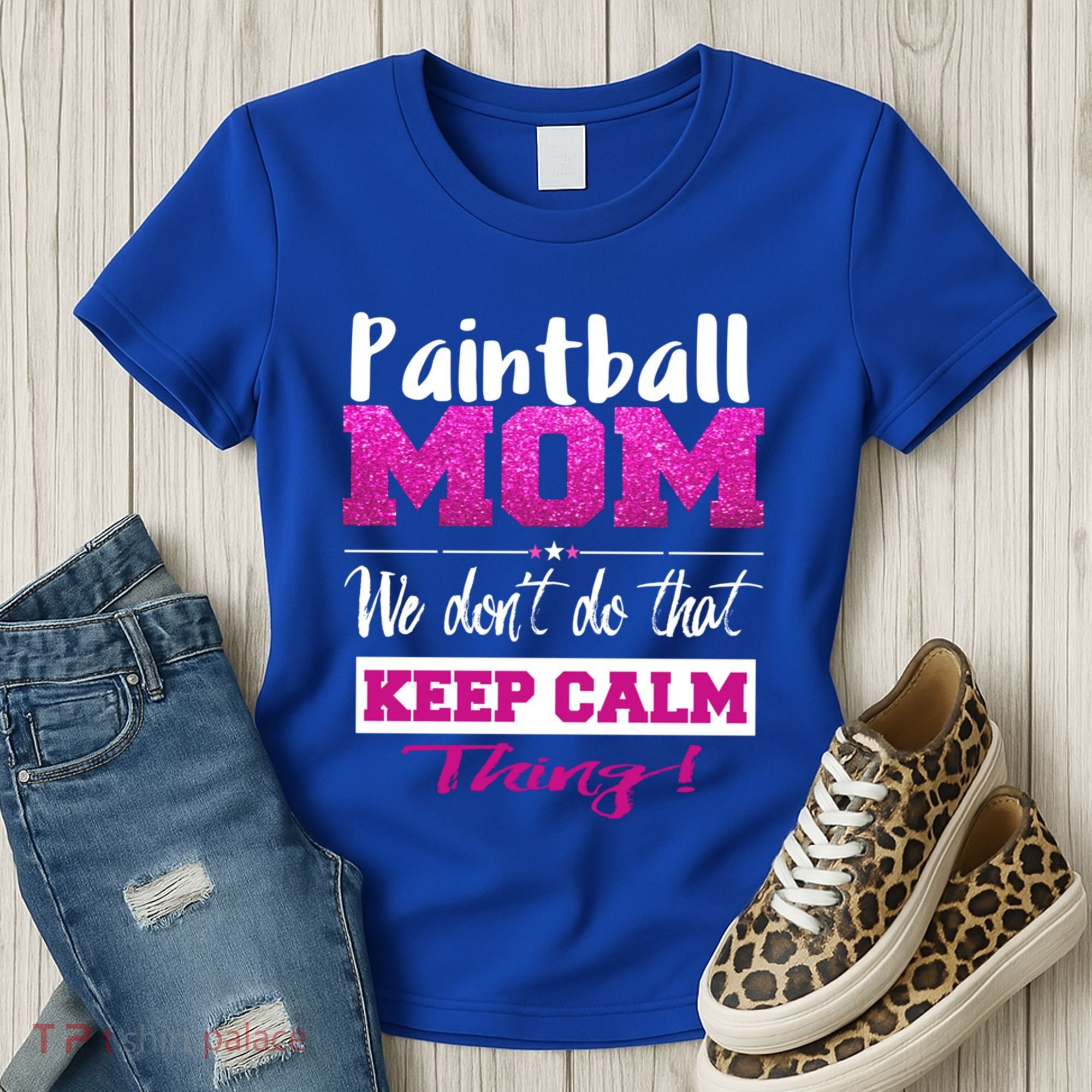 Paintball Mom Funny Mothers Day Gift Women's T-Shirt