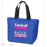 Paintball Mom Funny Mothers Day Gift Tote Bag thumb 3