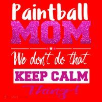 Paintball Mom Funny Mothers Day Gift Santa Hat thumb 1
