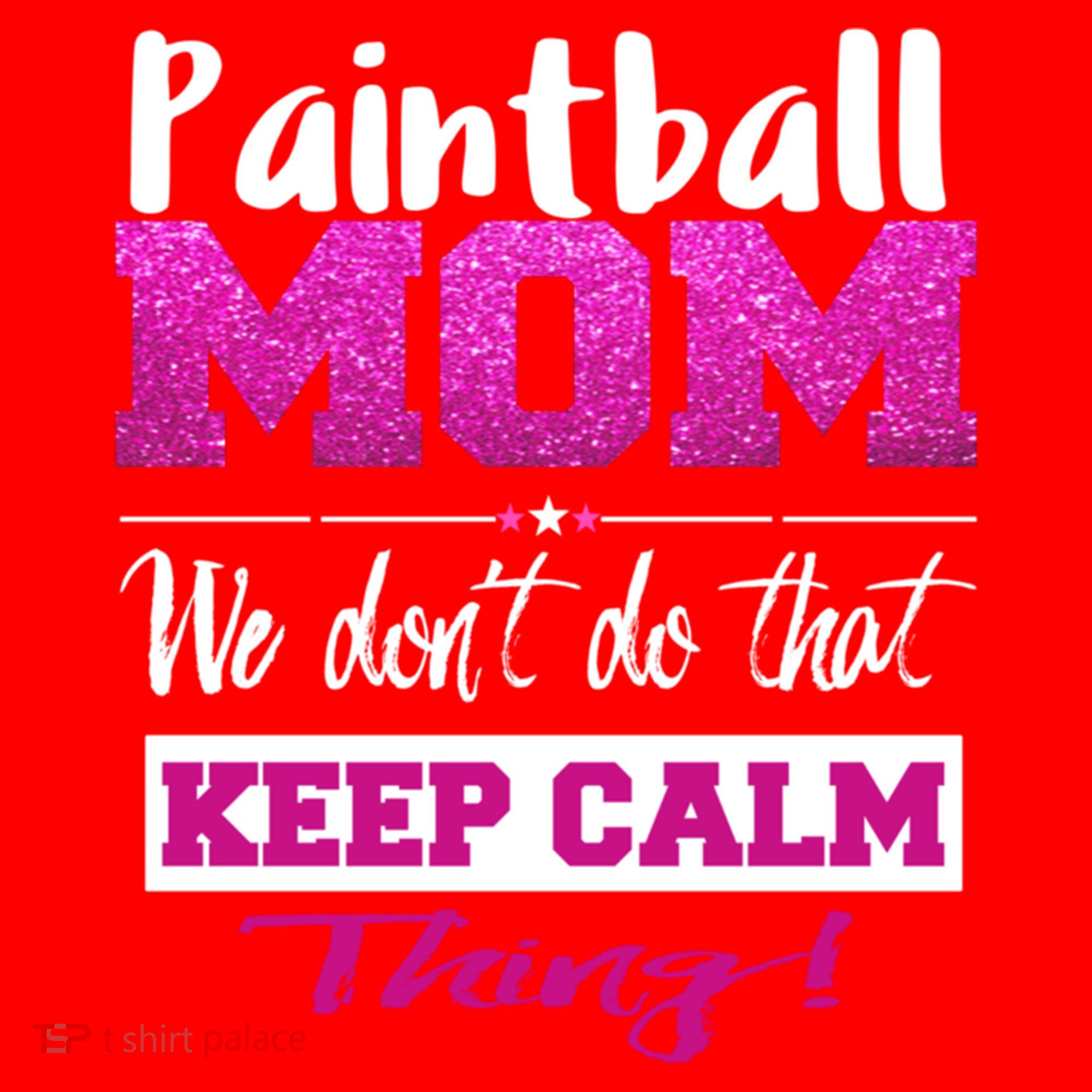 Paintball Mom Funny Mothers Day Gift Santa Hat