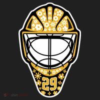 Penguins Marcandré Fleury Number 29 Flower Mask Women's Sweatshirt thumb 2