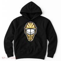 Penguins Marcandré Fleury Number 29 Flower Mask Hoodie thumb 0