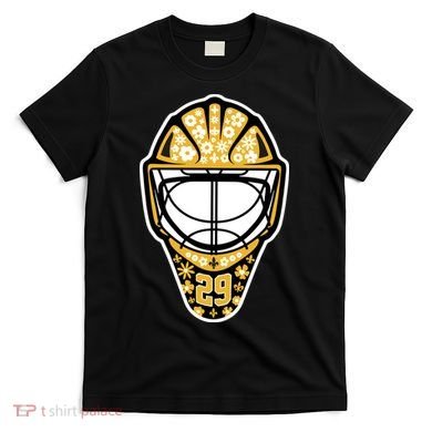 Penguins Marcandré Fleury Number 29 Flower Mask T-Shirt