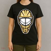 Penguins Marcandré Fleury Number 29 Flower Mask T-Shirt thumb 4