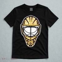 Penguins Marcandré Fleury Number 29 Flower Mask T-Shirt thumb 5