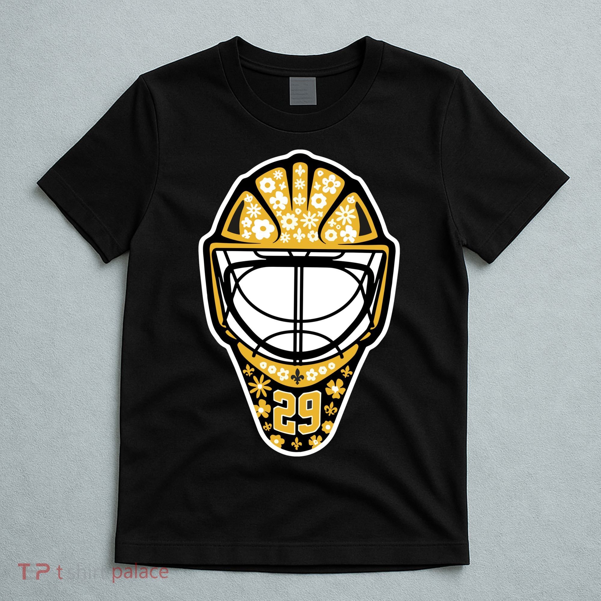 Penguins Marcandré Fleury Number 29 Flower Mask T-Shirt