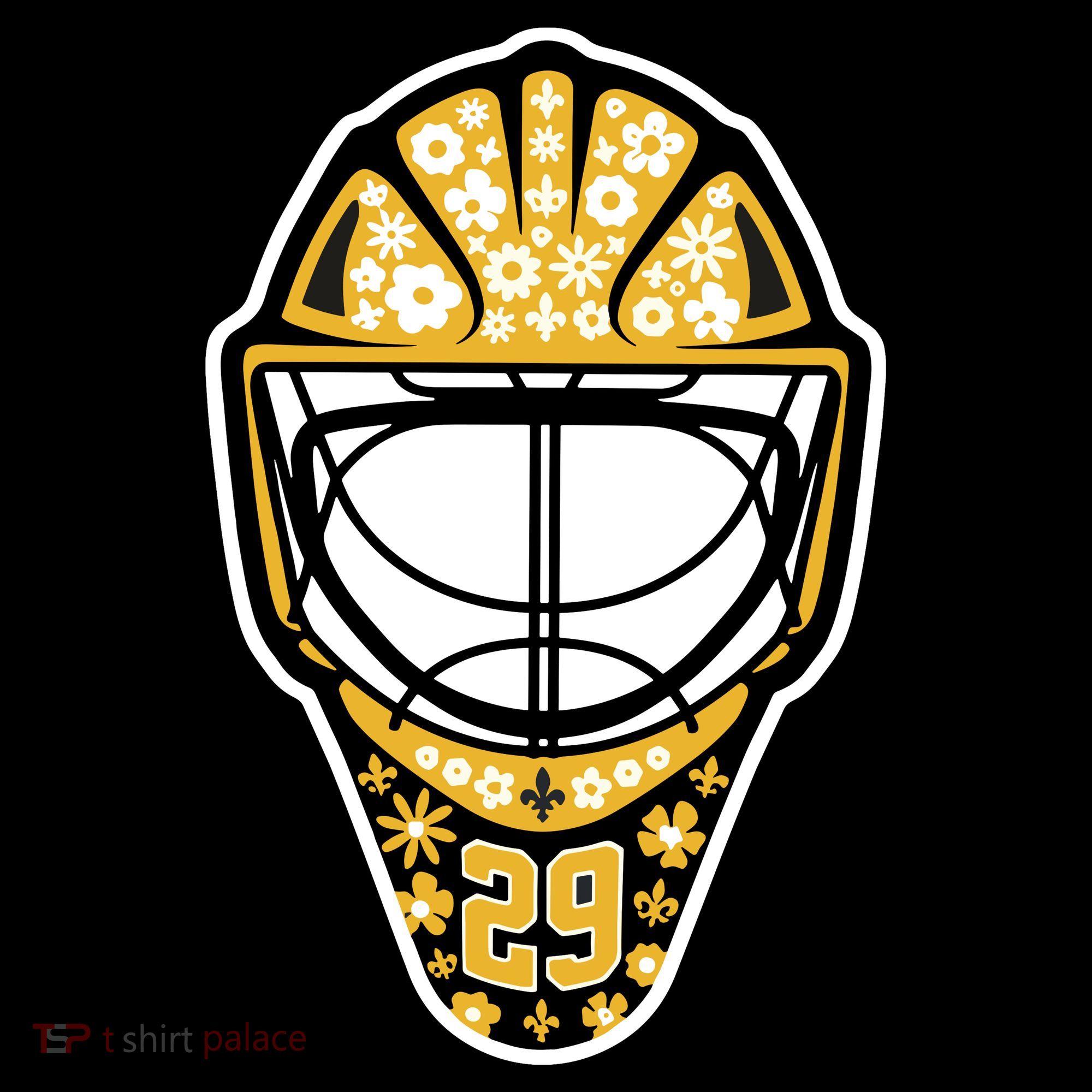 Penguins Marcandré Fleury Number 29 Flower Mask Women's Hoodie