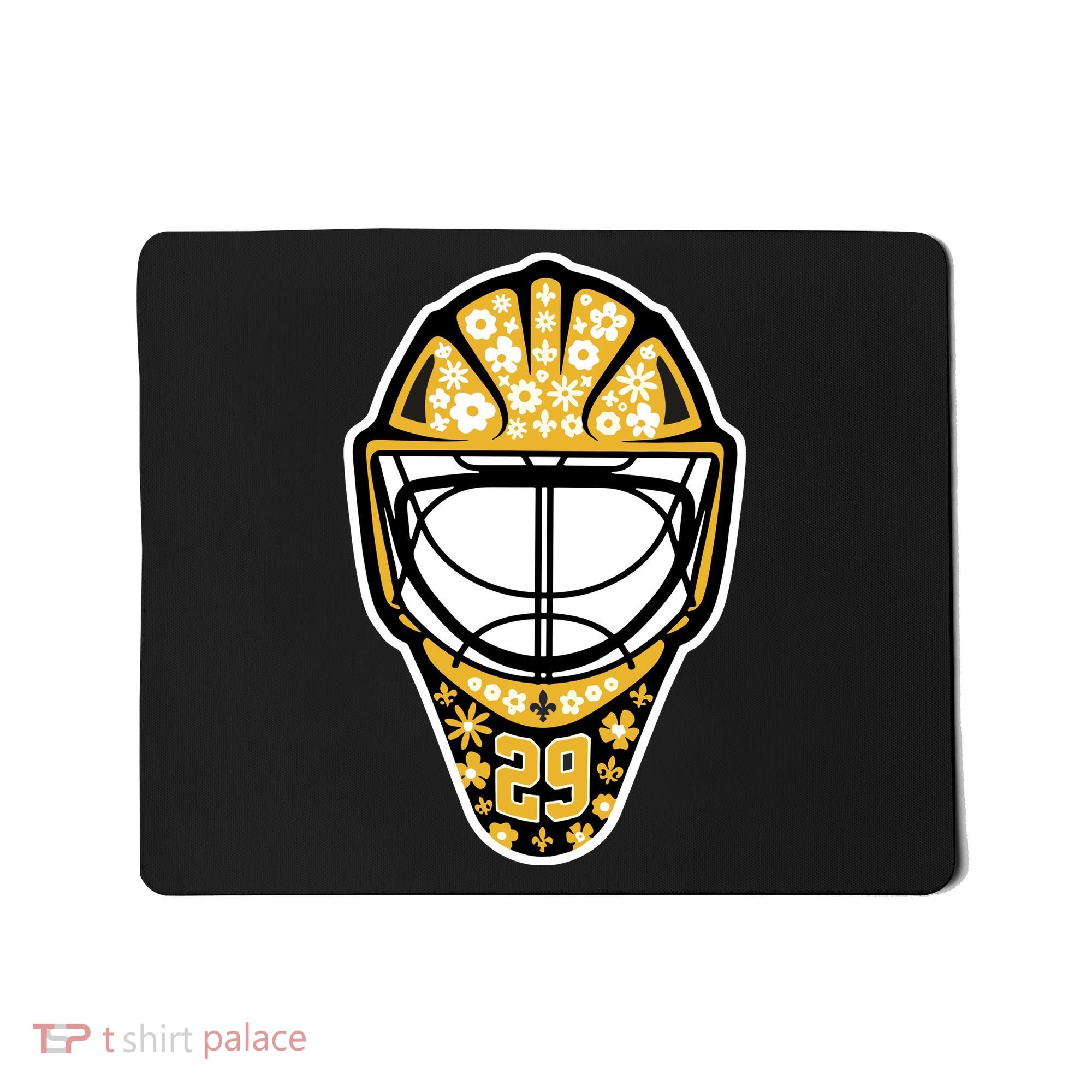 Penguins Marcandré Fleury Number 29 Flower Mask Mousepad