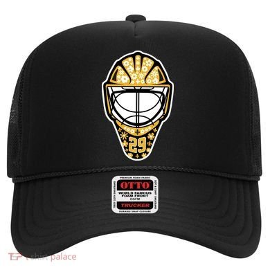 Penguins Marcandré Fleury Number 29 Flower Mask Hat