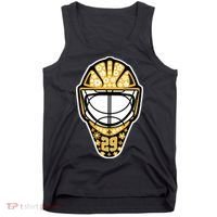 Penguins Marcandré Fleury Number 29 Flower Mask Tank Top thumb 0
