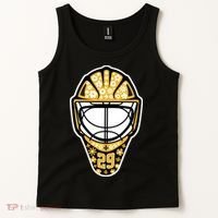 Penguins Marcandré Fleury Number 29 Flower Mask Tank Top thumb 2