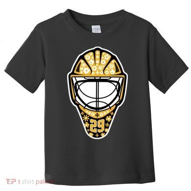 Penguins Marcandré Fleury Number 29 Flower Mask Toddler T-Shirt