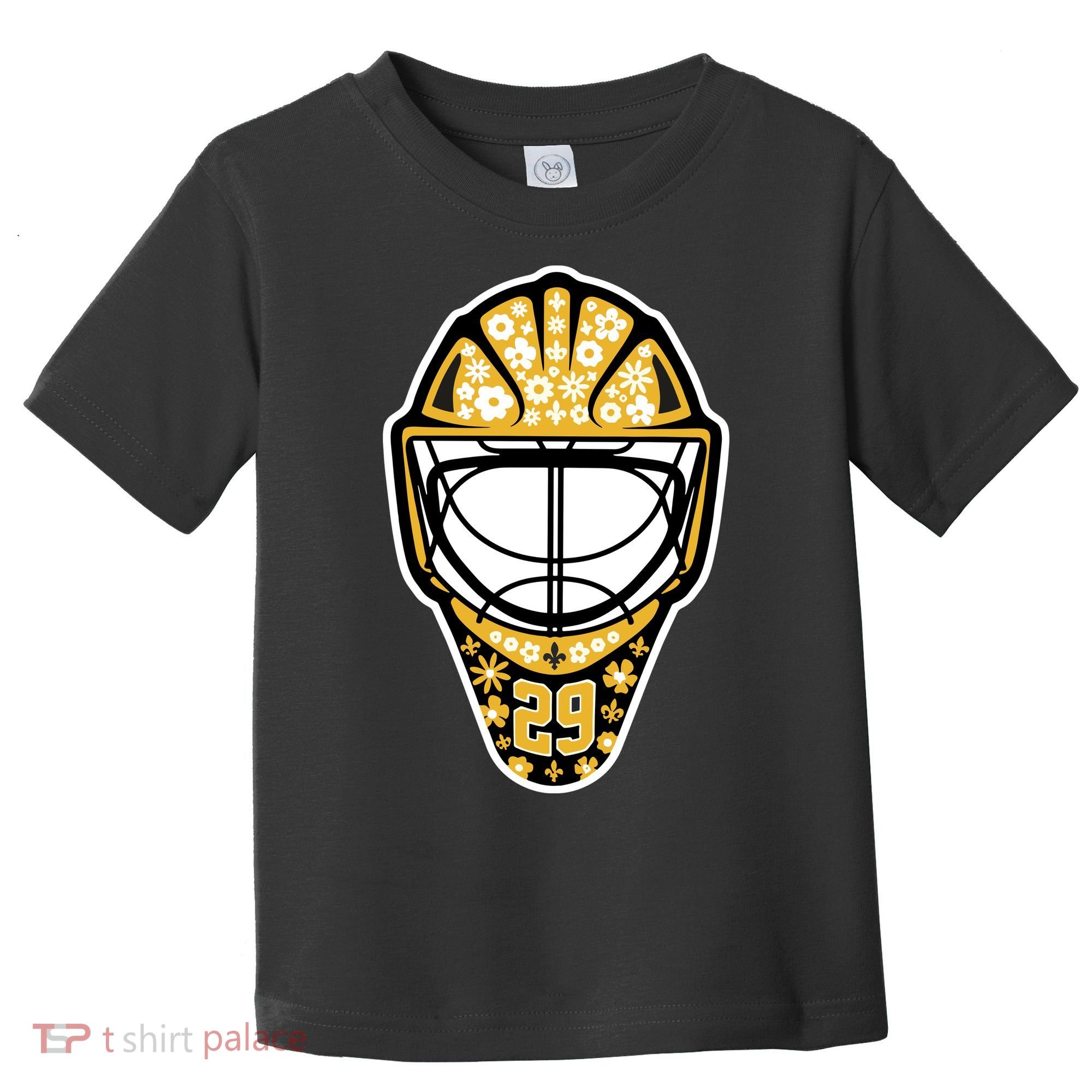 Penguins Marcandré Fleury Number 29 Flower Mask Toddler T-Shirt