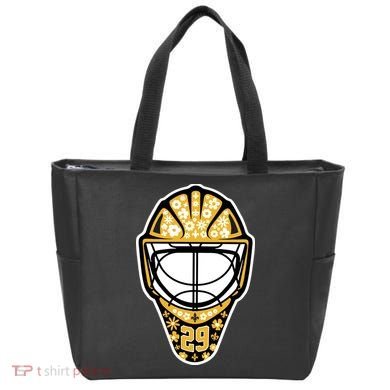 Penguins Marcandré Fleury Number 29 Flower Mask Tote Bag