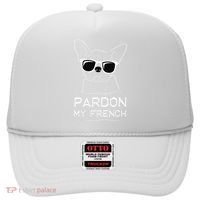Pardon My French Frenchie Bulldog Hat thumb 0