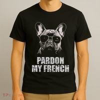 Pardon My French Bulldog Frenchie Lover T-Shirt thumb 3
