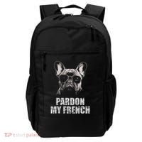 Pardon My French Bulldog Frenchie Lover Backpack thumb 0