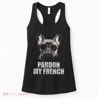 Pardon My French Bulldog Frenchie Lover Women's Tank Top thumb 0