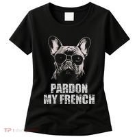 Pardon My French Bulldog Frenchie Lover Women's T-Shirt thumb 0